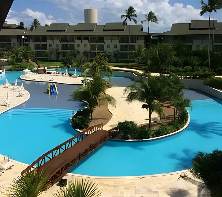 Flat com 2 quartos no Beach Class Resort Muro Alto