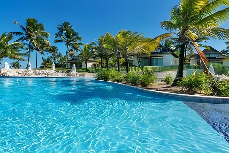 Flat com 2 quartos no Beach Class Resort Muro Alto