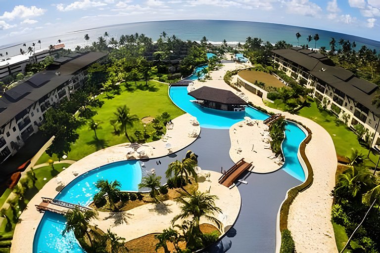 Flat com 2 quartos no Beach Class Resort Muro Alto