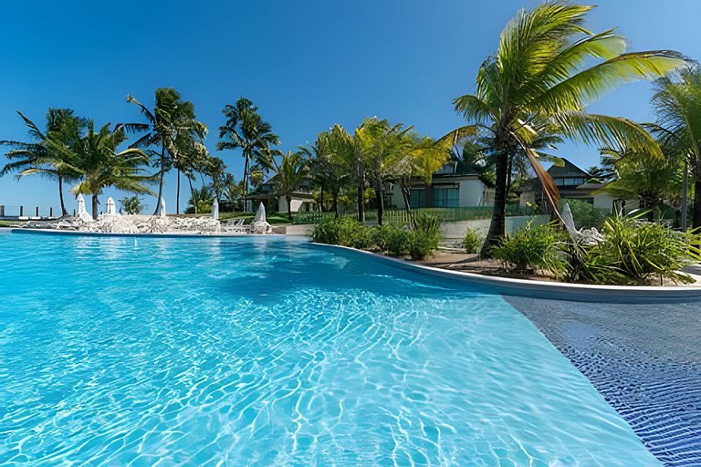 Flat com 2 quartos no Beach Class Resort Muro Alto