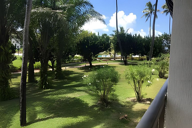 Flat com 2 quartos no Beach Class Resort Muro Alto