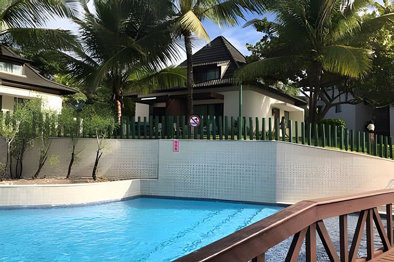 Flat com 2 quartos no Beach Class Resort Muro Alto