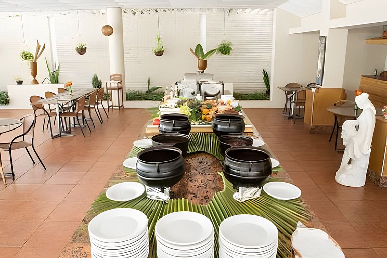 Flat com 2 quartos no Beach Class Resort Muro Alto