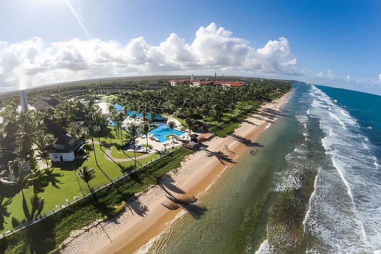 Flat com 2 quartos no Beach Class Resort Muro Alto