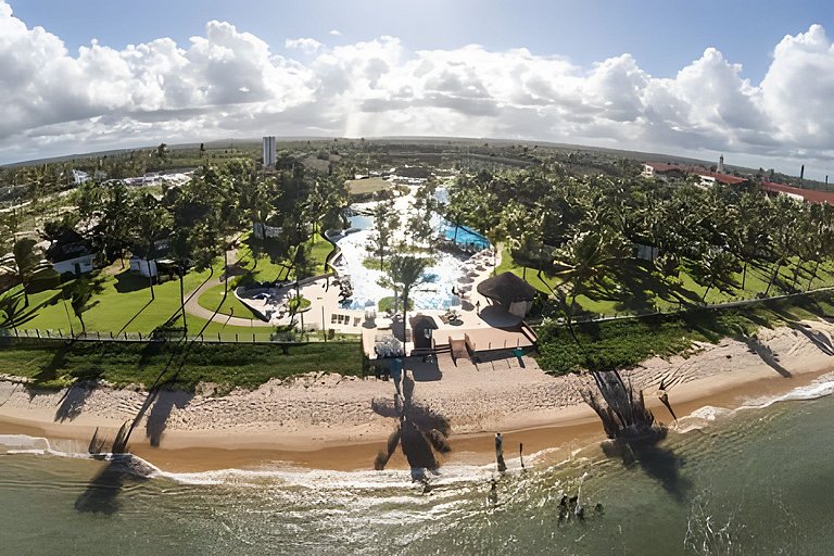 Flat com 2 quartos no Beach Class Resort Muro Alto