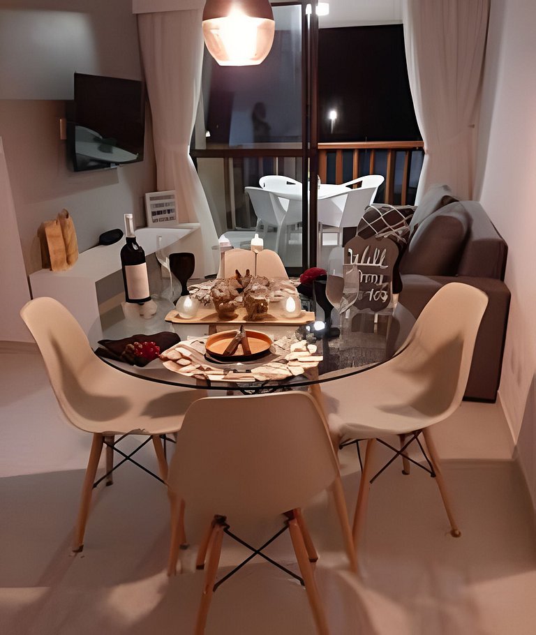 Flat 3 quartos Cupe Beach Living