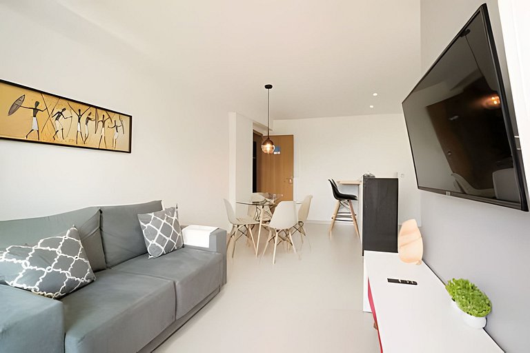 Flat 3 quartos Cupe Beach Living