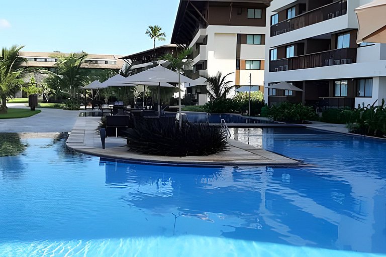 Flat 3 quartos Cupe Beach Living