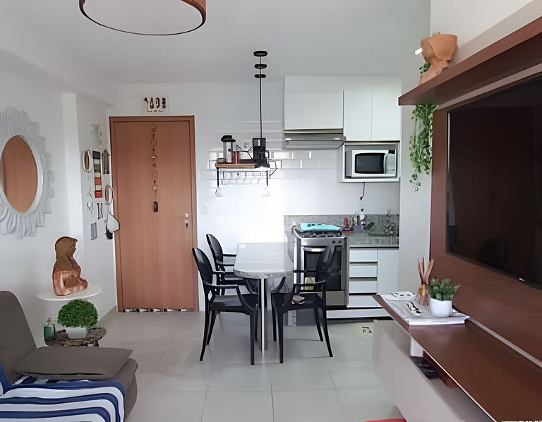 Flat com 02 Quartos