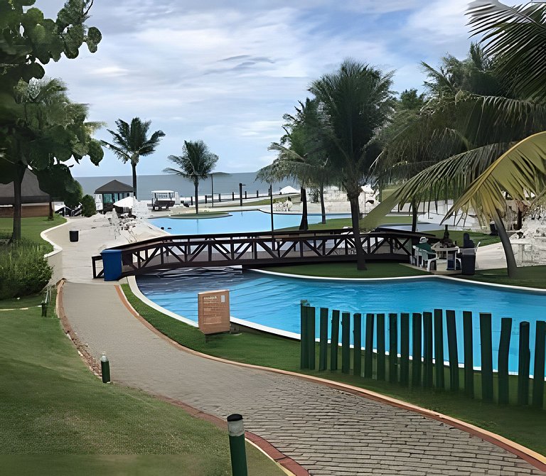 Flat 02 quartos no Beach Class