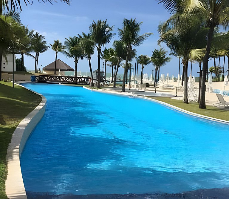 Flat 02 quartos no Beach Class