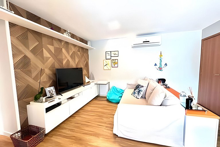 Flat com 03 Quartos Térreo no Cupe Beach Living