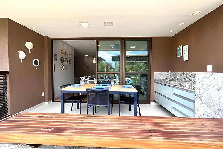 Flat com 03 Quartos Térreo no Cupe Beach Living