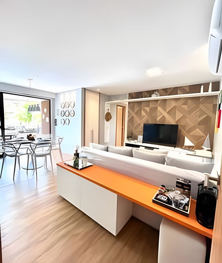 Flat com 03 Quartos Térreo no Cupe Beach Living