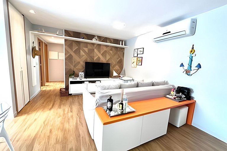Flat com 03 Quartos Térreo no Cupe Beach Living