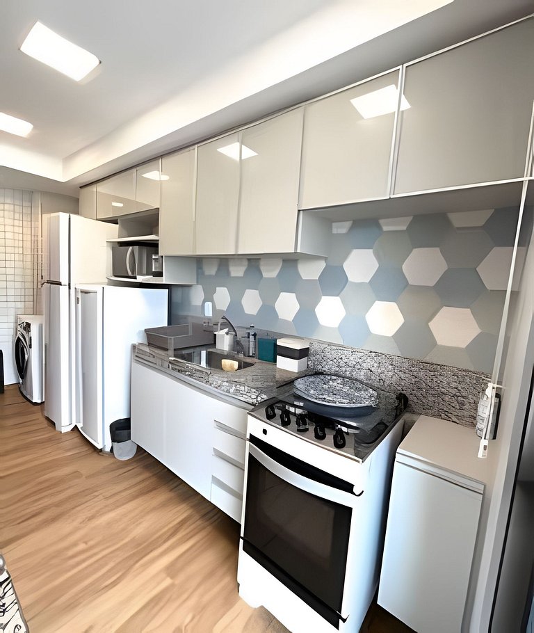 Flat com 03 Quartos Térreo no Cupe Beach Living
