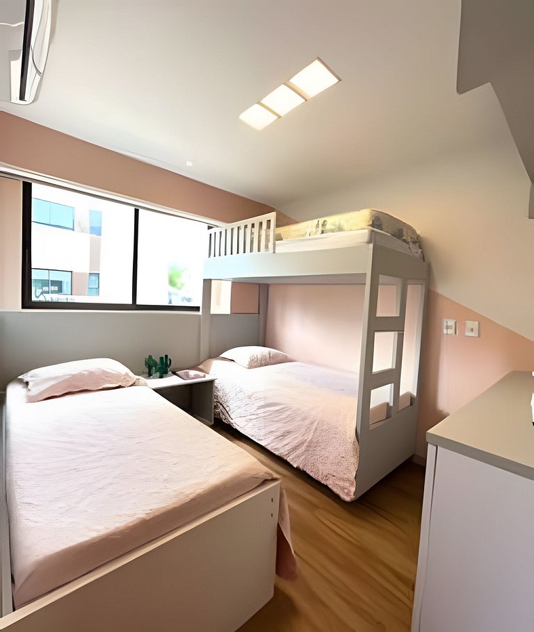 Flat com 03 Quartos Térreo no Cupe Beach Living