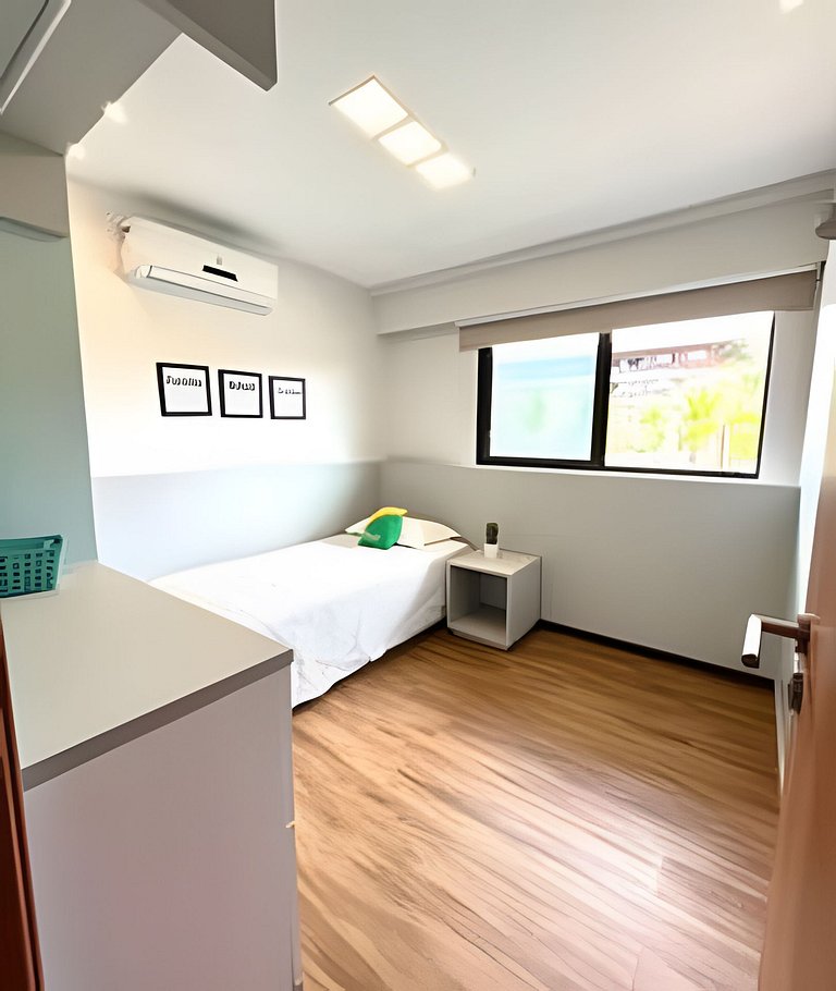 Flat com 03 Quartos Térreo no Cupe Beach Living