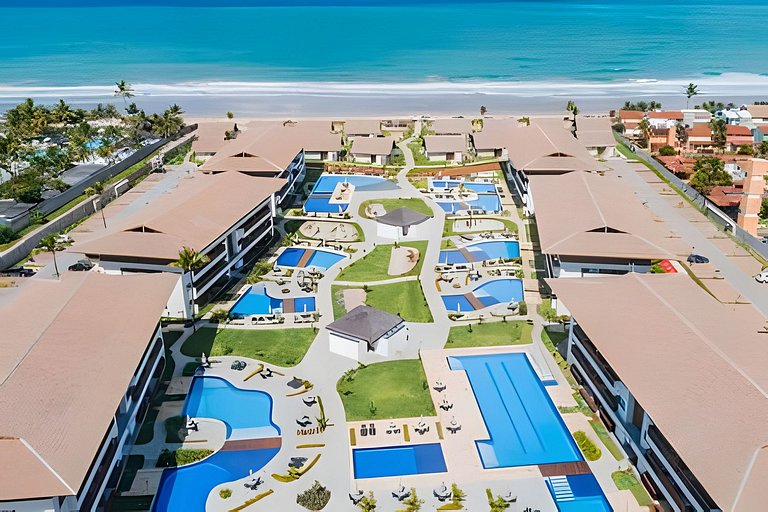 Flat com 03 Quartos Térreo no Cupe Beach Living