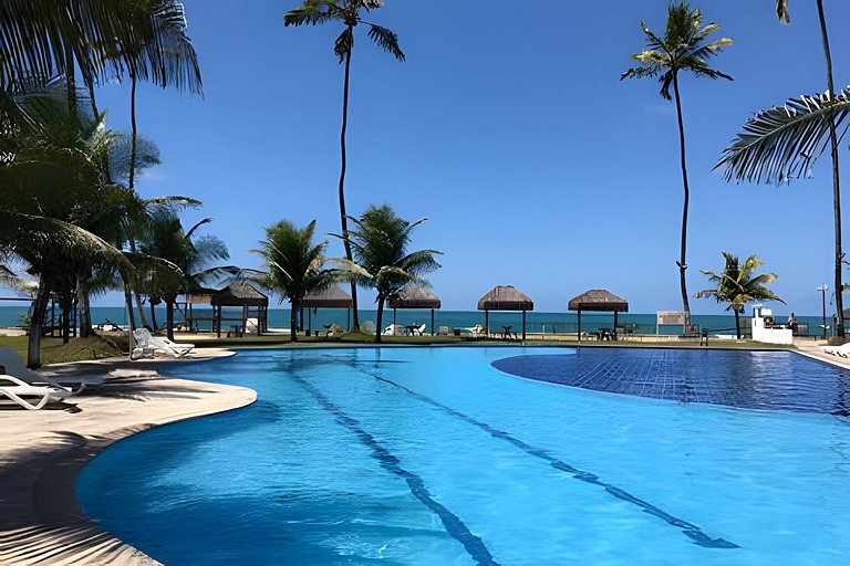 Flat duplex com 03 quartos no Ancorar Resort