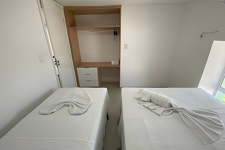 Flat duplex com 03 quartos no Ancorar Resort