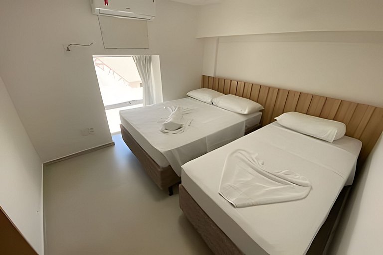 Flat duplex com 03 quartos no Ancorar Resort