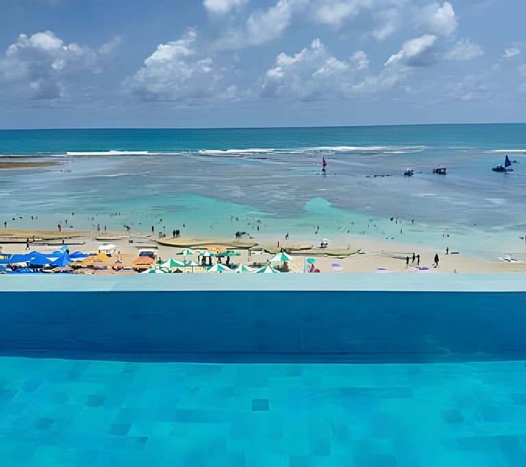 Mirante de Porto à Beira Mar com Piscina Privativa