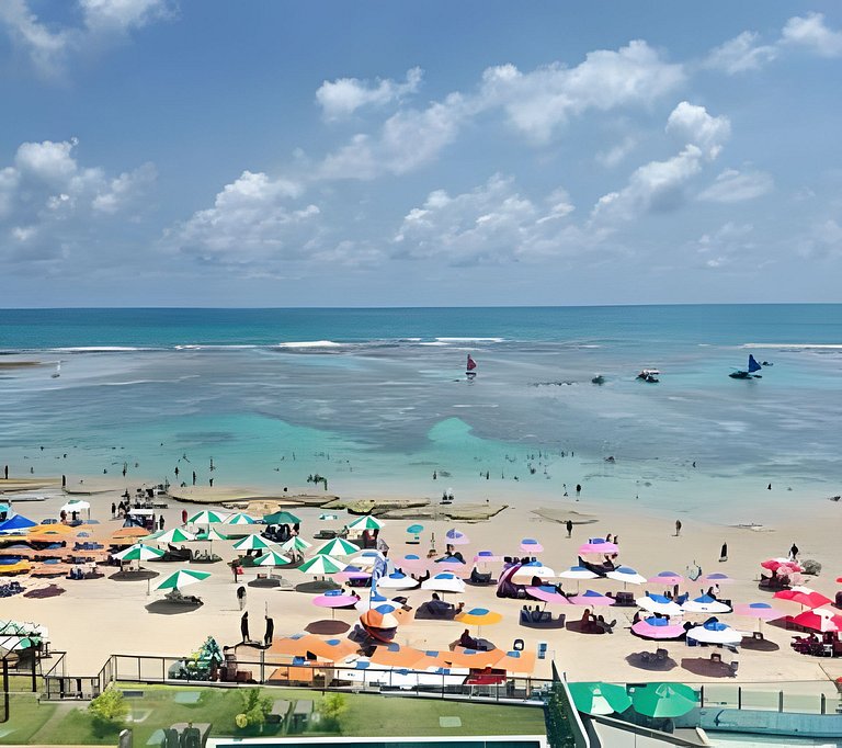 Mirante de Porto à Beira Mar com Piscina Privativa