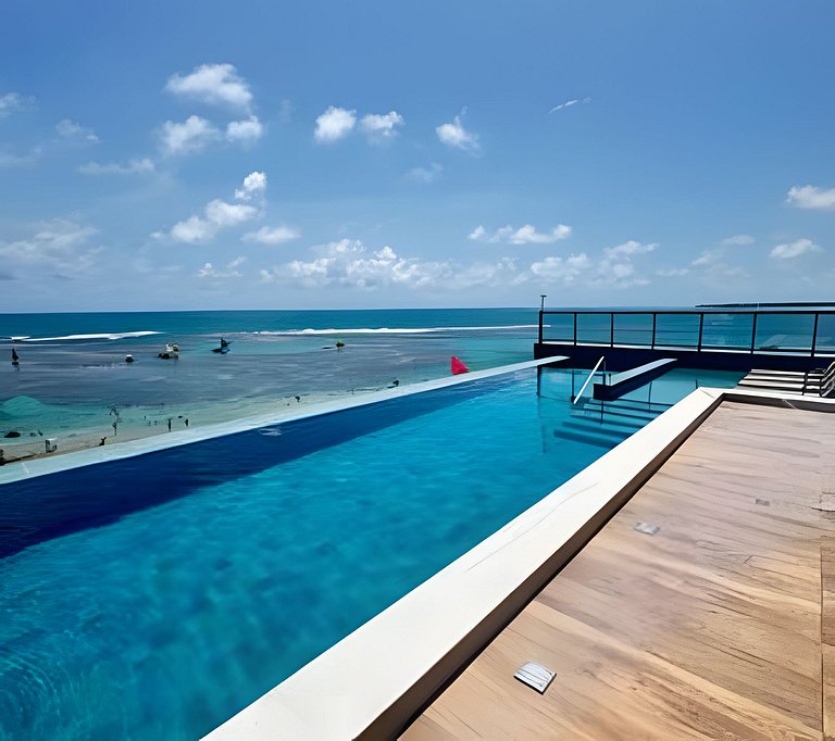 Mirante de Porto à Beira Mar com Piscina Privativa