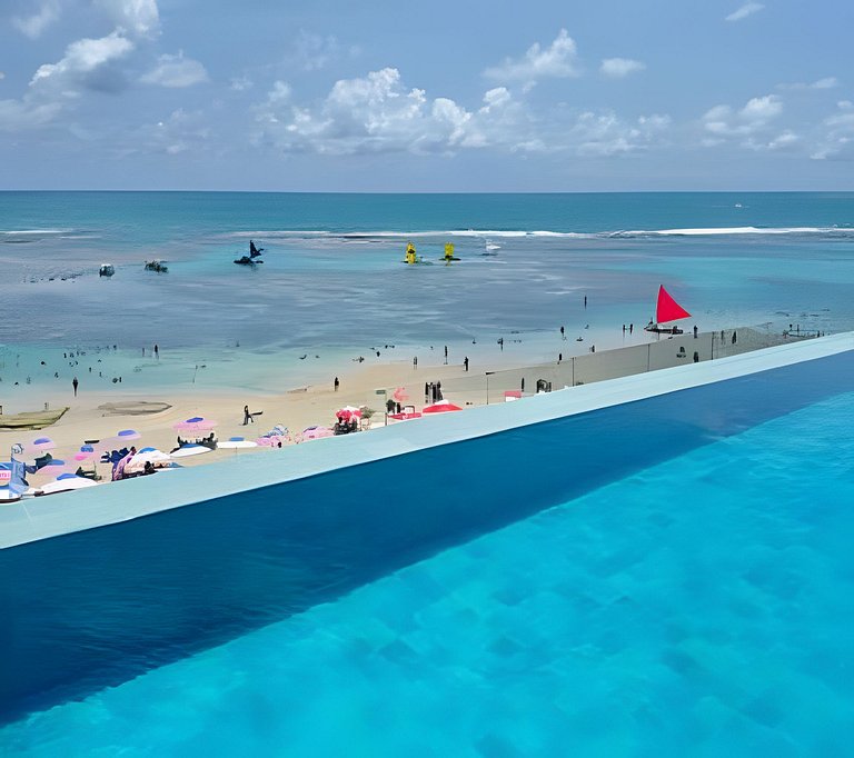 Mirante de Porto à Beira Mar com Piscina Privativa