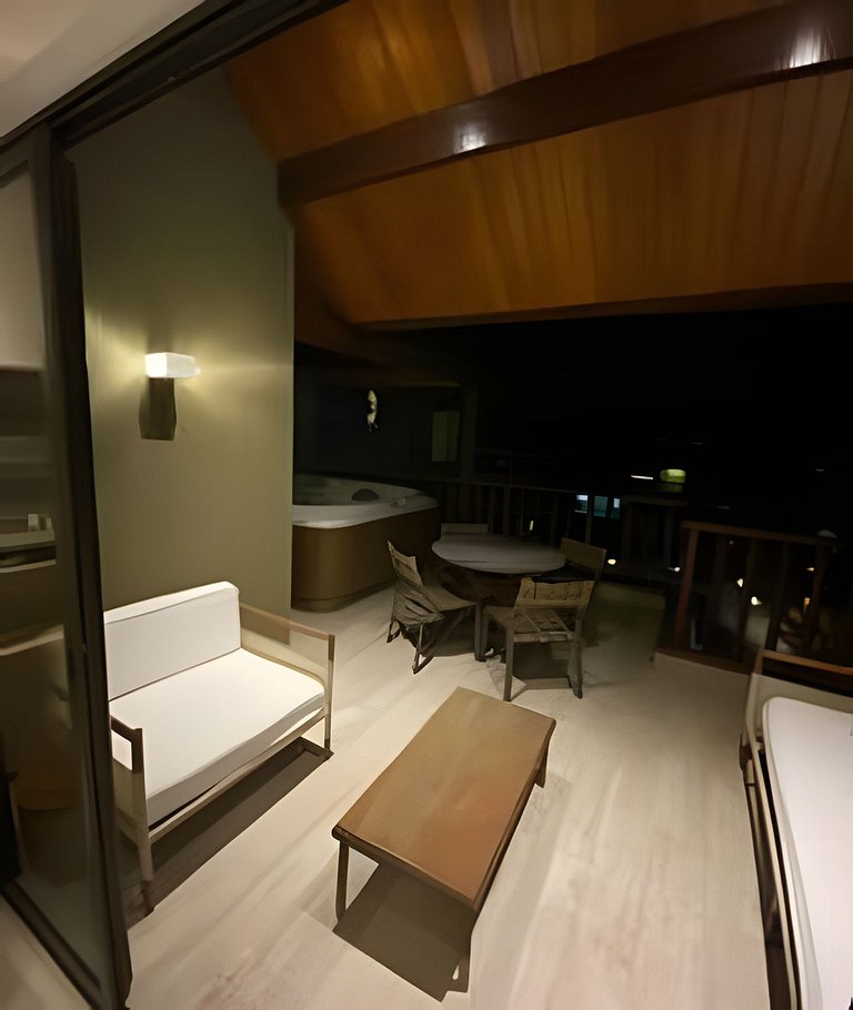 Flat com 03 Suítes e jacuzzi no Malawi Resort