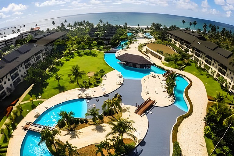 Flat 02 quartos no Beach Class Resort Muro Alto