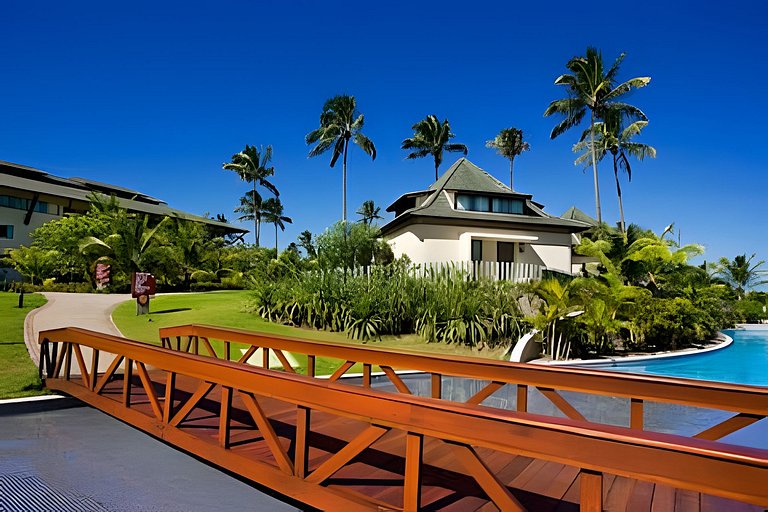 Flat 02 quartos no Beach Class Resort Muro Alto
