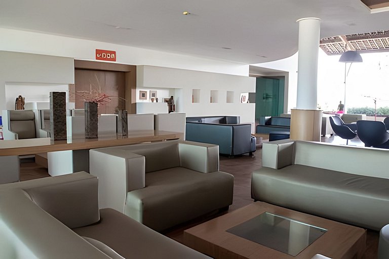 Flat 02 quartos no Beach Class Resort Muro Alto