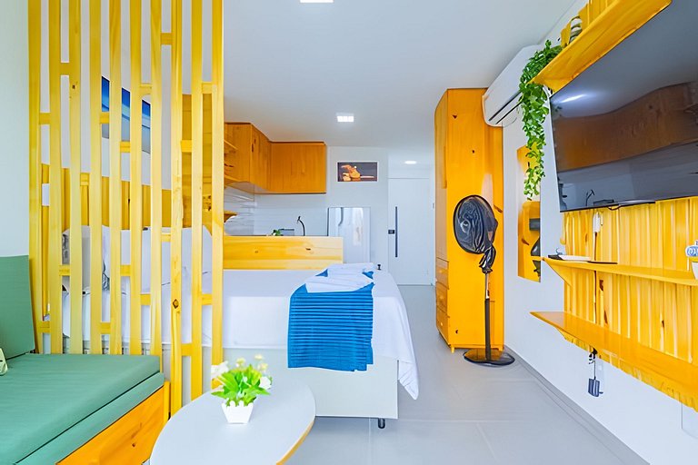 Flat Villa Del Mar em Porto de Galinhas