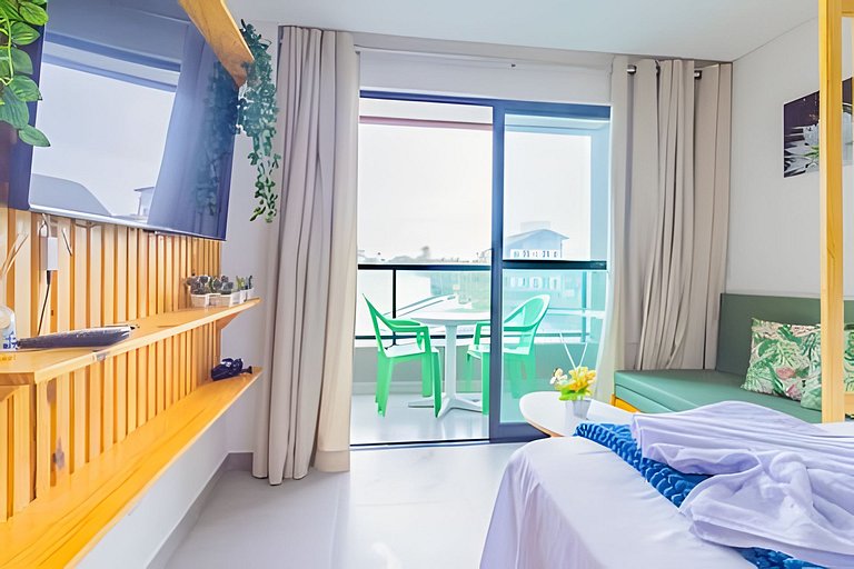 Flat Villa Del Mar em Porto de Galinhas