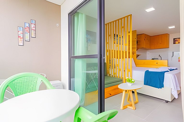 Flat Villa Del Mar em Porto de Galinhas