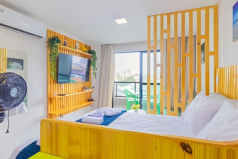 Flat Villa Del Mar em Porto de Galinhas