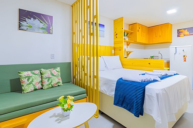 Flat Villa Del Mar em Porto de Galinhas