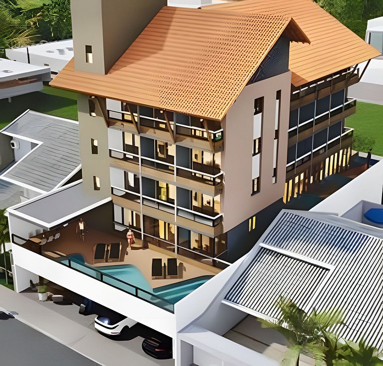 Flat Villa Del Mar em Porto de Galinhas