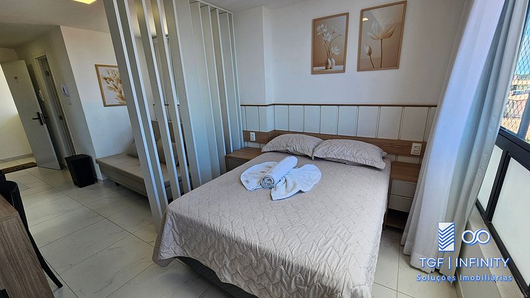 Flat Studio no Centrinho de Porto de Galinhas