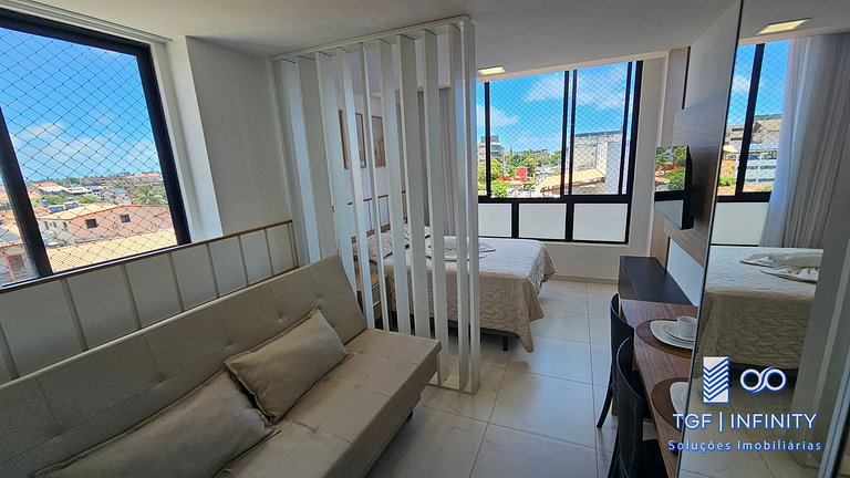 Flat Studio no Centrinho de Porto de Galinhas