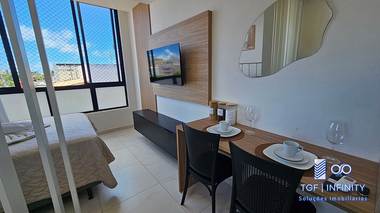 Flat Studio no Centrinho de Porto de Galinhas