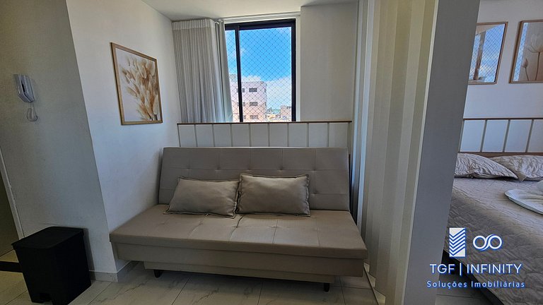 Flat Studio no Centrinho de Porto de Galinhas